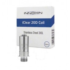 INNOKIN iClear 20D Stainless Steel 316L 0.8 Ohm
